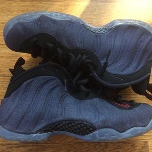 Nike Foamposite Denim Sz 11 Foams LIKE NEW